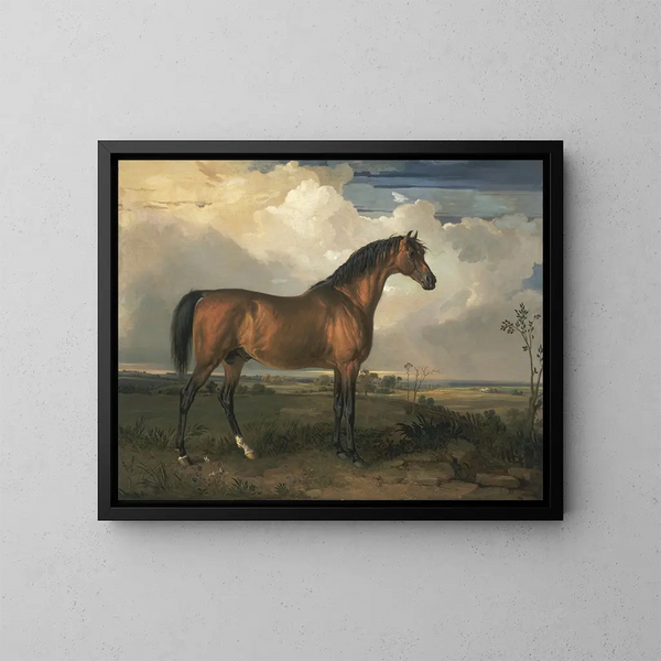 Aigle, un cavallo famoso - James Ward — quadro incorniciato alla parete
