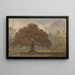 Paesaggio con cervi sotto il Quercia dei Mendicanti Parc Dagots - James Ward — quadro incorniciato alla parete