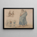 Donne contadine scozzesi - James Ward — quadro incorniciato alla parete