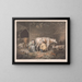 La maison des vaches - James Ward — quadro incorniciato alla parete