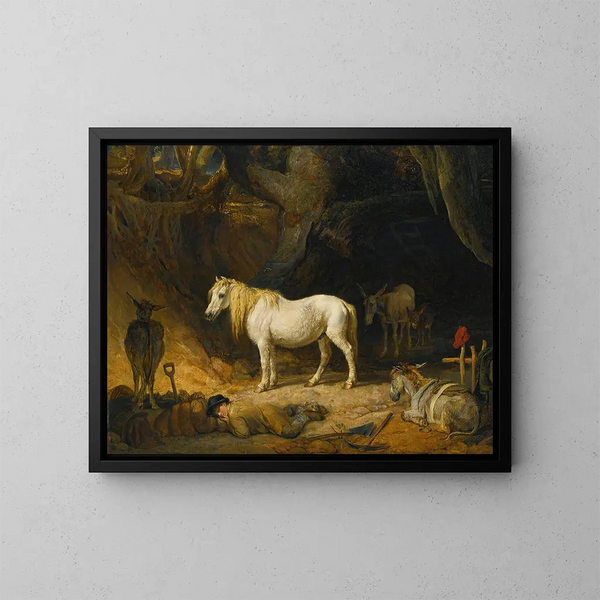 Le Sableux - James Ward — quadro incorniciato alla parete