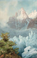 Les Grands Charmoz au-dessus de la Mer de Glace Chamonix - James Whittet Smith — vista dell’opera
