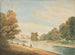 Il palazzo di Buckingham dal parco di St James - James Wilcox — vista dell’opera