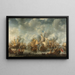 La battaglia di Terheide - Jan Abrahamsz Beerstraaten — quadro incorniciato alla parete