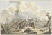 Attacco tra cosacchi della Crimea e artiglieria a cavallo francese - Jan Anthonie Langendijk — vista dell’opera