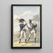 Infanterie coloniale batave del Capo di Buona Speranza - Jan Anthonie Langendijk — quadro incorniciato alla parete