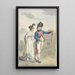 Ufficiale olandese della 1a Demi-Brigata 1801 - Jan Anthonie Langendijk — quadro incorniciato alla parete