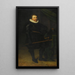 Ritratto di Sir John Burroughs 1587-1627 - Jan Anthonisz van Ravesteyn — quadro incorniciato alla parete