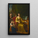 Autoportrait avec la famille - Jan Antoni Blank — quadro incorniciato alla parete
