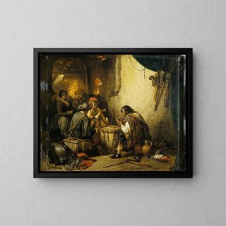 Jan August Hendrik Leys - Soldiers Playing Cards.webp