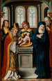 La Circoncision du Christ - Jan Baegert — vista dell’opera