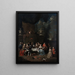 Garden-party devant un château - Jan Baptist Lambrechts — quadro incorniciato alla parete
