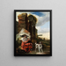 La bergère endormie - Jan Baptist Weenix — quadro incorniciato alla parete