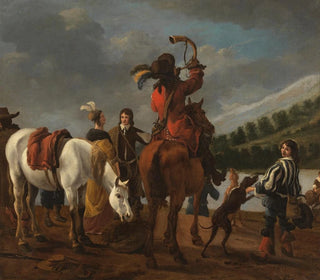 Poste di caccia - Jan Baptist Wolfaerts — vista dell’opera