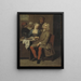 Pasto privato - Jan Baptiste Lambrecht — quadro incorniciato alla parete