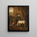 Un cavallo che beve - Jan Both — quadro incorniciato alla parete