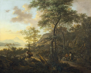 Jan Both - An Italianate Evening Landscape.webp