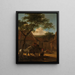 Cour de ferme - Jan Both — quadro incorniciato alla parete