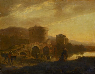 Pont Lucano con la tomba dei Plautii - Jan Both — vista dell’opera