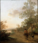 Route al bordo di un lago - Jan Both — vista dell’opera