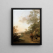 Route al bordo di un lago - Jan Both — quadro incorniciato alla parete