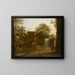 Rue con un ponte levatoio - Jan Both — quadro incorniciato alla parete