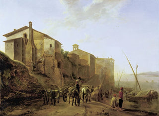Jan Both - View of the Ripa Grande in Rome.webp
