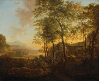 Jan Both - Wooded Hillside with a Vista.webp