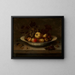 Piattto con frutta - Jan Bouman — quadro incorniciato alla parete