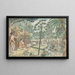 Scène de village idyllique - Jan Brandes — quadro incorniciato alla parete