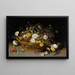 Un panier di fiori - Jan Brueghel il Giovane — quadro incorniciato alla parete