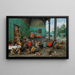 Allégorie della tulipomania - Jan Brueghel il Giovane — quadro incorniciato alla parete
