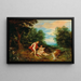 Apollo che consola Cyparissus - Jan Brueghel il Giovane — quadro incorniciato alla parete