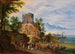Paesaggio con rovine animato da personaggi - Jan Brueghel il Giovane — vista dell’opera