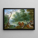 Il Paradiso con la caduta dell'uomo - Jan Brueghel il Giovane — quadro incorniciato alla parete