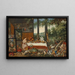 I cinque sensi: il gusto - Jan Brueghel il Giovane — quadro incorniciato alla parete
