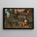 I Cinque Sensi: il tatto - Jan Brueghel il Giovane — quadro incorniciato alla parete