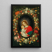 La Vierge et l'Enfant dans un cartouche entouré d'une guirlande de fleurs - Jan Brueghel le Jeune — quadro incorniciato alla parete