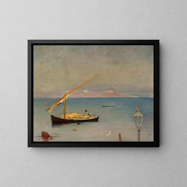 sul Bosforo - Jan Cybis — quadro incorniciato alla parete