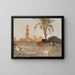 Le Cairo, dal viaggio in Egitto - Jan Cybis — quadro incorniciato alla parete