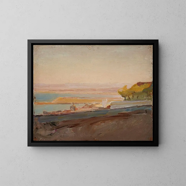 Cala Bona - Jan Cybis — quadro incorniciato alla parete