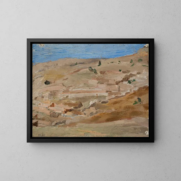Delphes, del viaggio in Grecia - Jan Cybis — quadro incorniciato alla parete