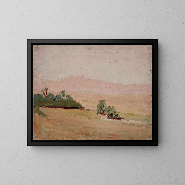 Deserto - Jan Cybis — quadro incorniciato alla parete