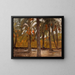 Foresta di palme egiziana del viaggio in Egitto - Jan Cybis — quadro incorniciato alla parete
