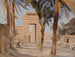 Entrée del tempio di Karnak durante il viaggio in Egitto - Jan Cybis — vista dell’opera