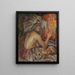 Fuoco - Jan Cybis — quadro incorniciato alla parete
