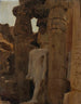 Fragmento di un tempio a Luxor del viaggio in Egitto - Jan Cybis — vista dell’opera