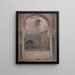 Alhambra di Granada - Jan Cybis — quadro incorniciato alla parete