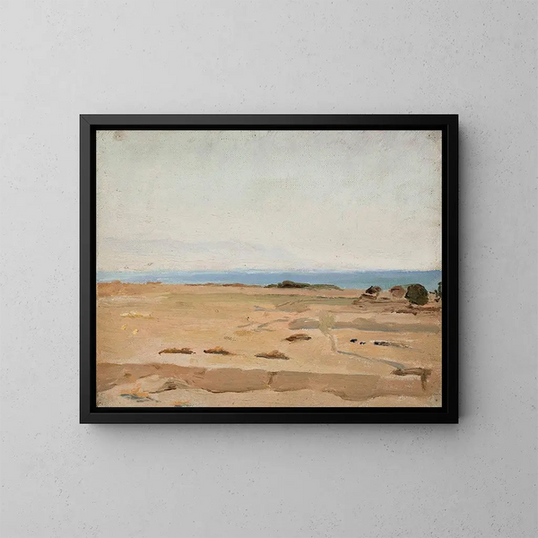 Gulf di Corinto - Jan Cybis — quadro incorniciato alla parete