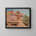 Edifici di Jaipur durante il viaggio in India - Jan Cybis — quadro incorniciato alla parete